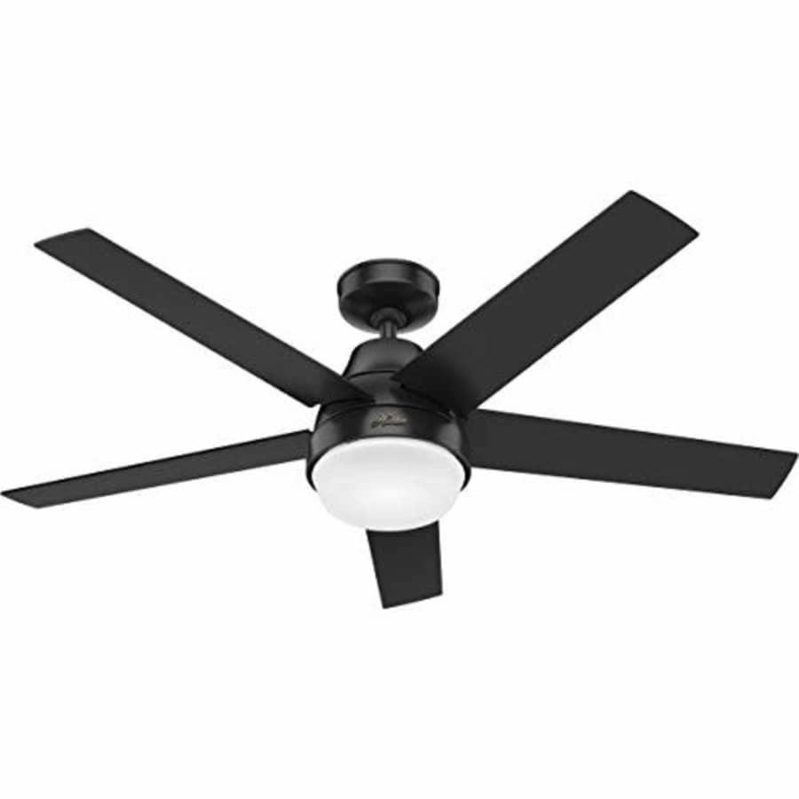 Hunter Fan Company 51314 Aerodyne Ceiling Fan, 52, Matte Black for $245
