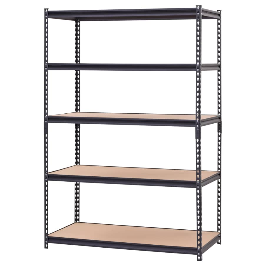 Edsal 72" 5-Shelf Steel Shelving Unit for $69 Edsal 72" 5-Shelf Steel Shelving Unit for $69