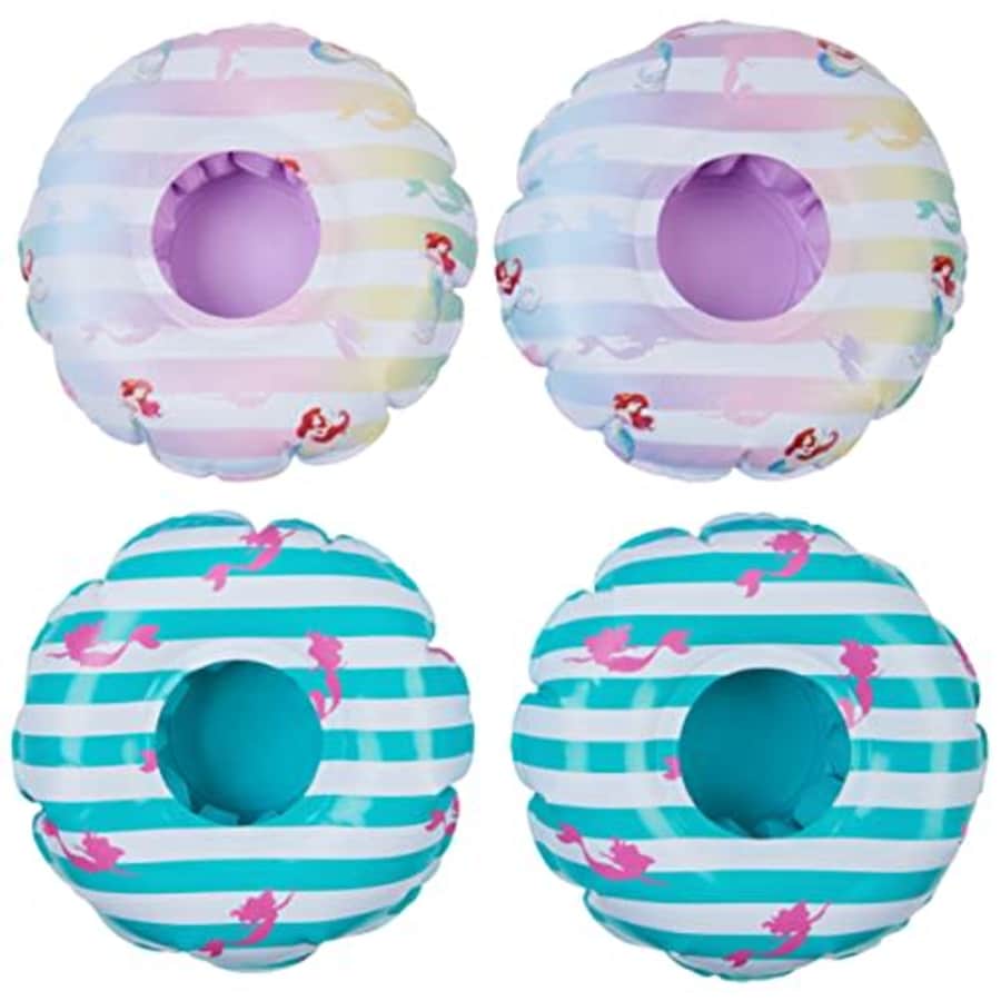Swimways Disney Princess Floating Drink Holders, Inflatable Pool Cup Holders & Pool Party Supplies, for $14 Swimways Disney Princess Floating Drink Holders, Inflatable Pool Cup Holders & Pool Party Supplies, for $14
