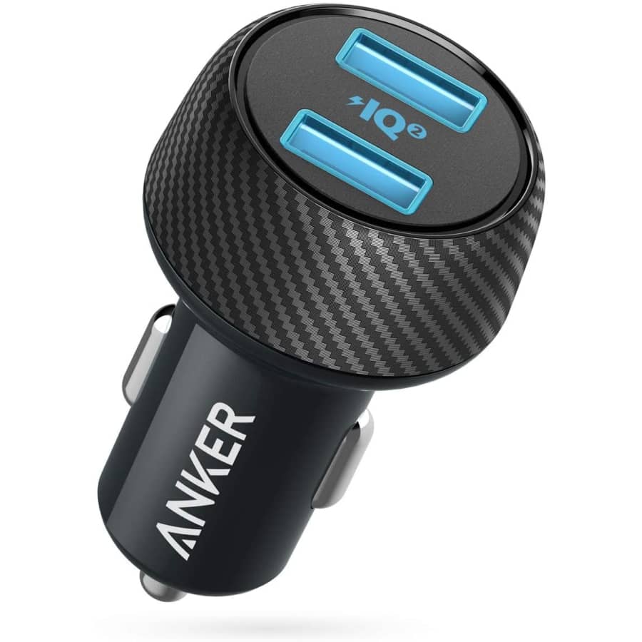 Anker 30W Dual USB Car Charger for $13