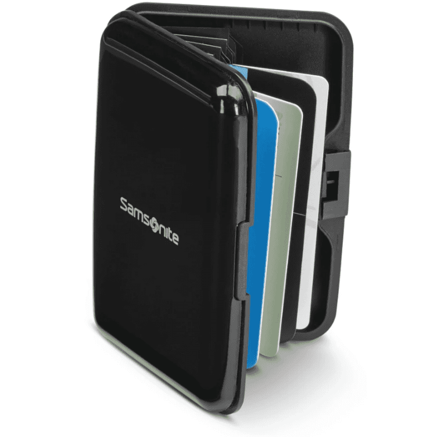 Samsonite Aluminum RFID Wallet for $10
