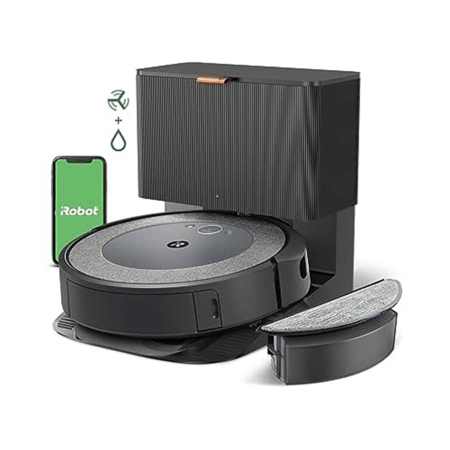 iRobot Roomba Combo i5+ Self-Emptying Robot Vacuum and Mop, Clean by Room with Smart Mapping, for $349 iRobot Roomba Combo i5+ Self-Emptying Robot Vacuum and Mop, Clean by Room with Smart Mapping, for $349