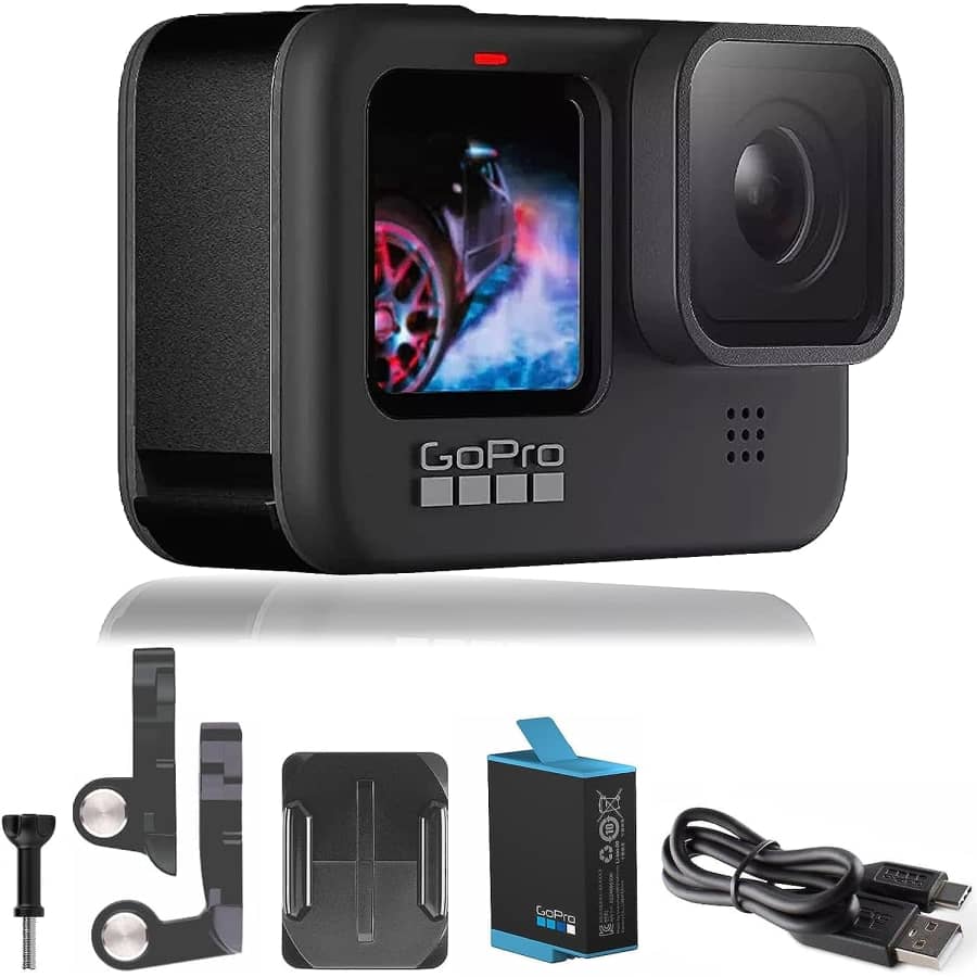GoPro HERO9 Black 5K/20MP Waterproof Action Camera for $310