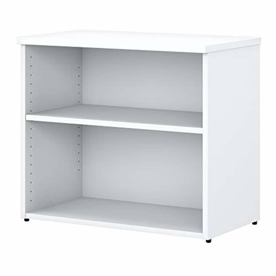 Bush Furniture Bush Business Furniture Easy Office White 30W Lower Bookcase Cabinet for $324 Bush Furniture Bush Business Furniture Easy Office White 30W Lower Bookcase Cabinet for $324