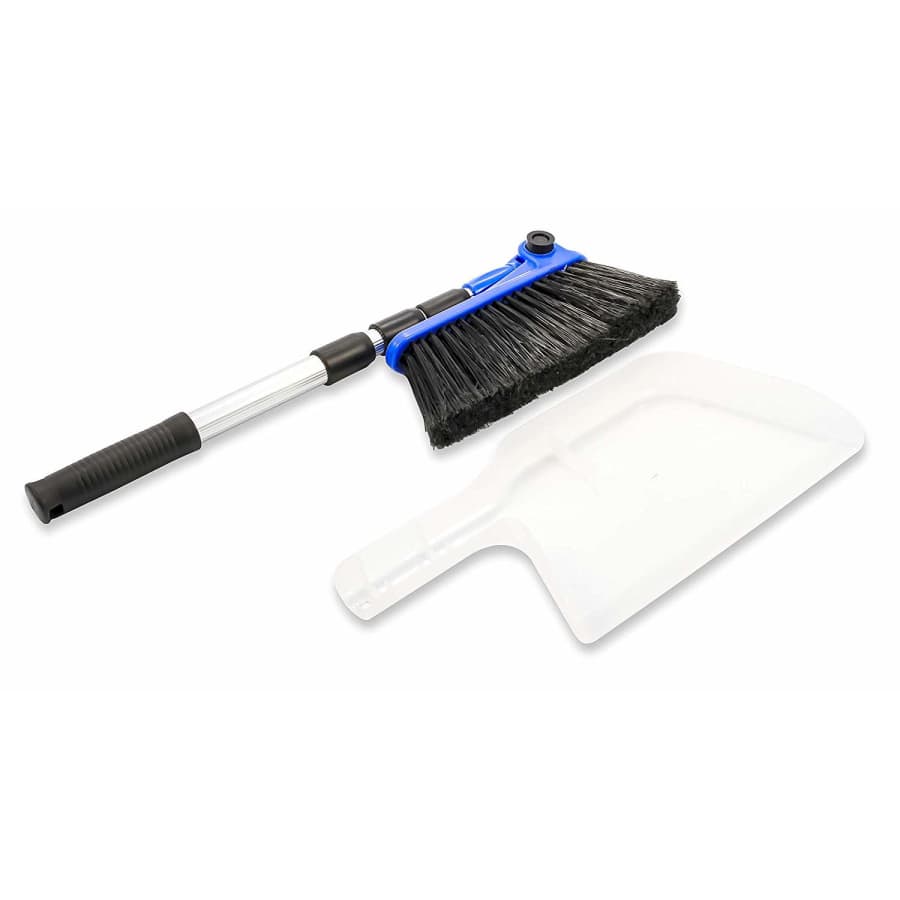 Camco Adjustable Broom and Dustpan for $29