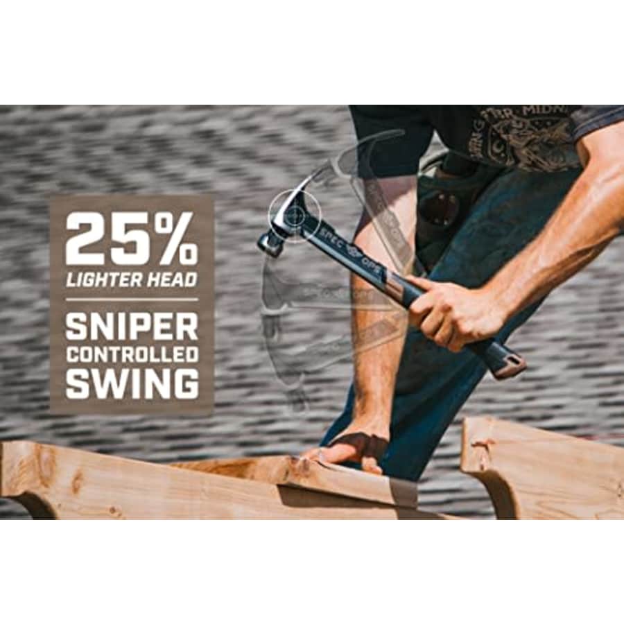Spec Ops Tools Framing Hammer, 22 oz, Rip Claw, Smooth Face, Shock-Absorbing Grip, 3% Donated to for $25 Spec Ops Tools Framing Hammer, 22 oz, Rip Claw, Smooth Face, Shock-Absorbing Grip, 3% Donated to for $25