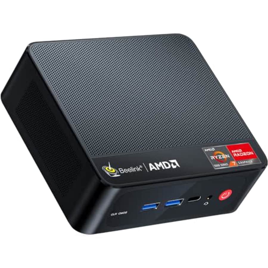 Beelink SER5 PRO Mini PC,AMD Ryzen 7 5800H(up to 4.4 GHz,8C/16T),Mini Computer with 32GB DDR4/500GB for $329 Beelink SER5 PRO Mini PC,AMD Ryzen 7 5800H(up to 4.4 GHz,8C/16T),Mini Computer with 32GB DDR4/500GB for $329