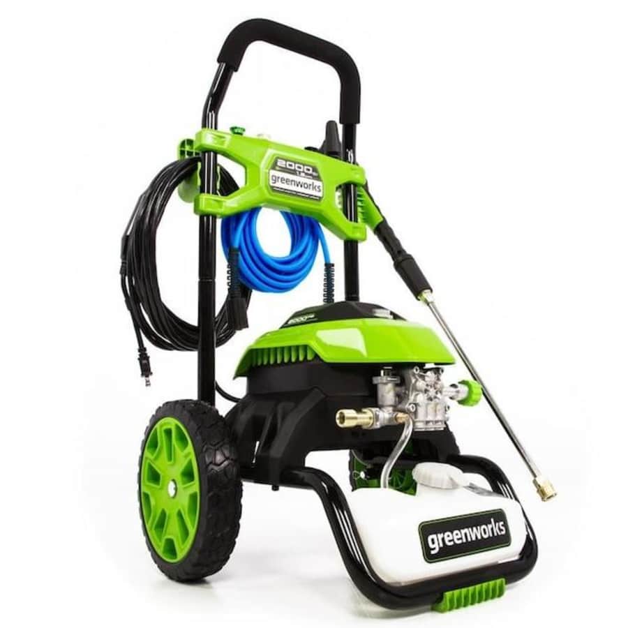 Greenworks 2000-PSI 1.2-GPM Cold Water Electric Pressure Washer for $159
