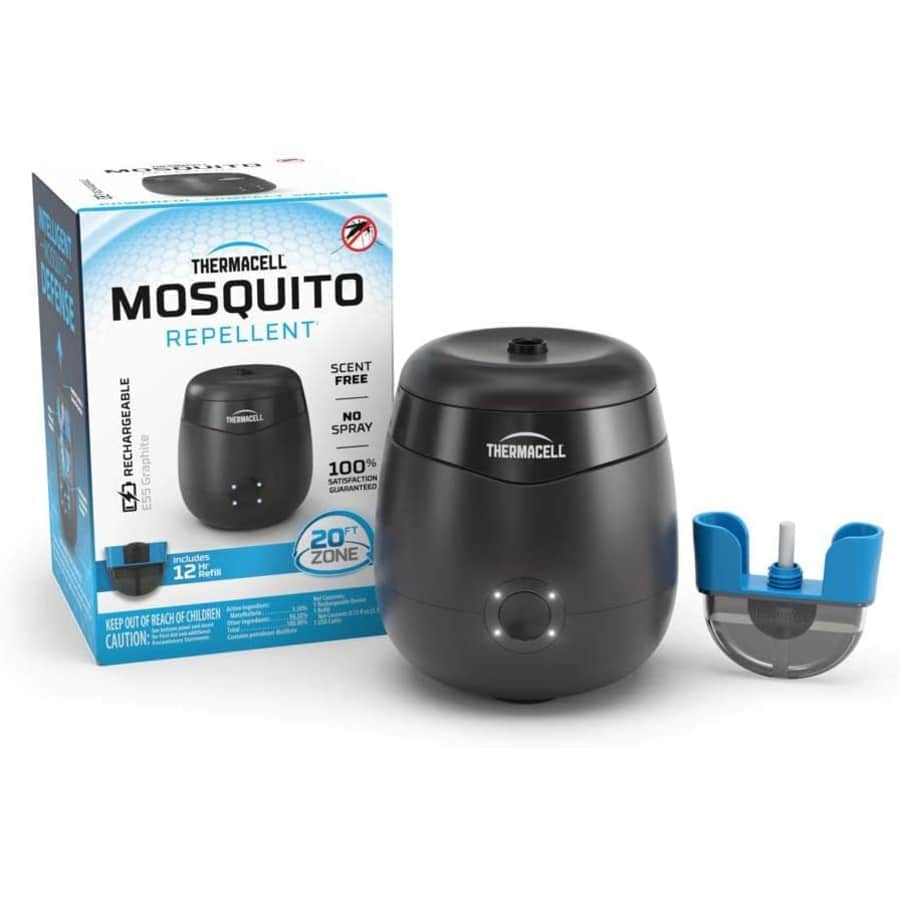 Thermacell Patio Shield Mosquito Rechargeable Repeller for $30
