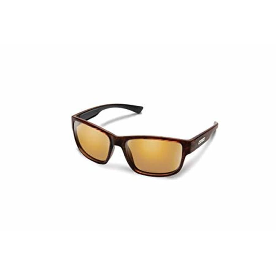 Suncloud Suspect Polarized Sunglasses, Burnished Brown/Polarized Sienna Mirror for $44
