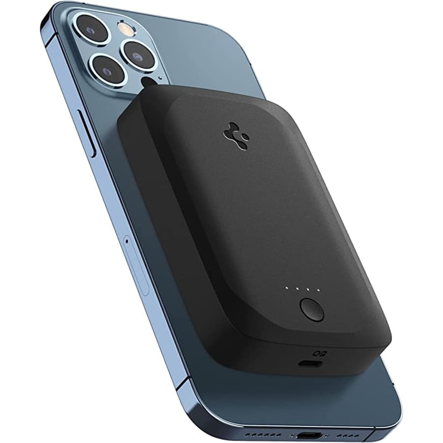 Spigen 5,000mAh MagSafe Battery Pack for iPhone 12 for $20
