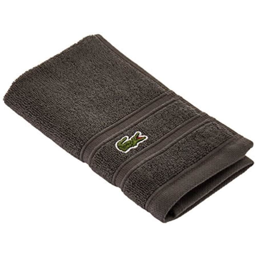 Lacoste Croc Towel, 100% Cotton, 650 GSM, 13"x13" Wash Towel, Cliff for $7 Lacoste Croc Towel, 100% Cotton, 650 GSM, 13"x13" Wash Towel, Cliff for $7