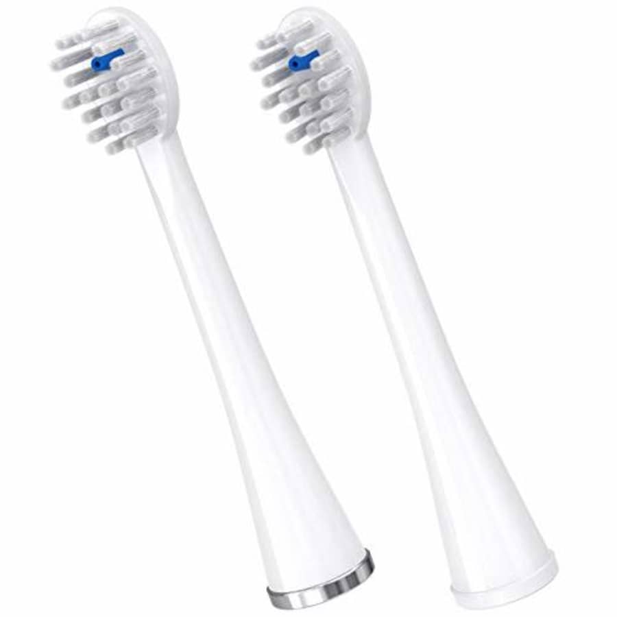 Waterpik Compact Replacement Brush Heads for Sonic-Fusion Flossing Toothbrush SFRB-2EW, 2 Count for $30