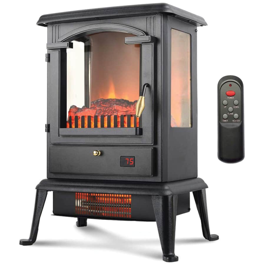 LifeSMART LifePro 1,500W 3-Sided Electric Infrared Quartz Stove Heater for $105 LifeSMART LifePro 1,500W 3-Sided Electric Infrared Quartz Stove Heater for $105