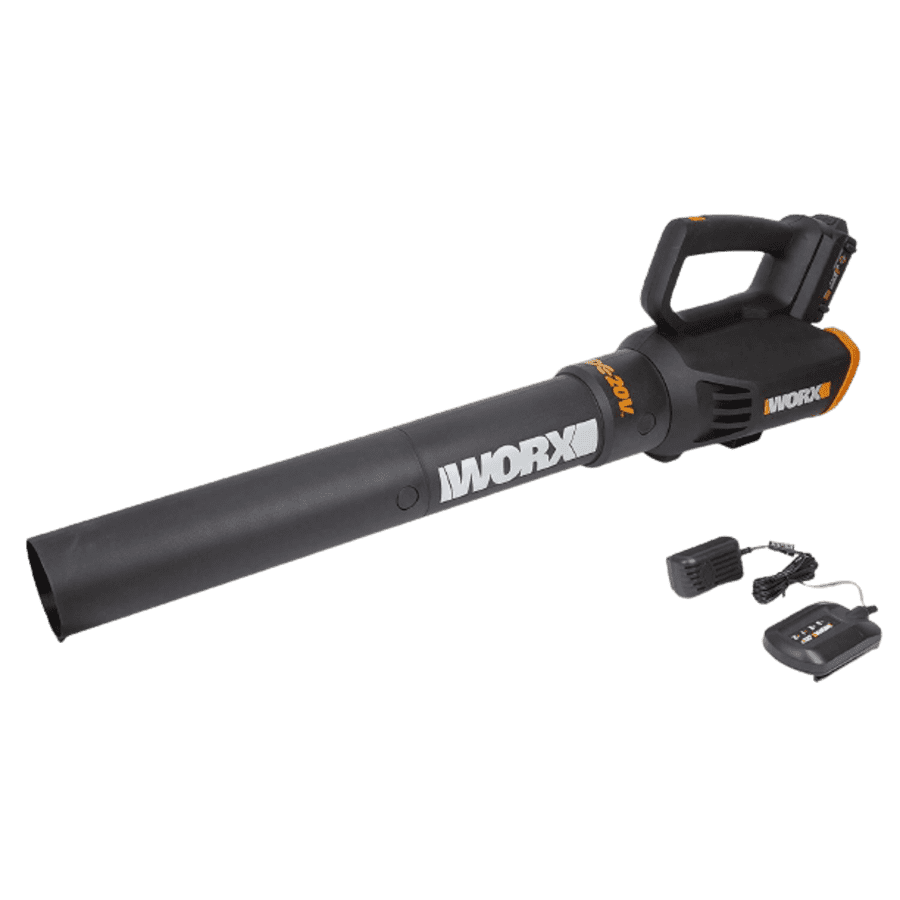 Worx 20V PowerShare Cordless 2-Speed Turbine Leaf Blower Kit for $50