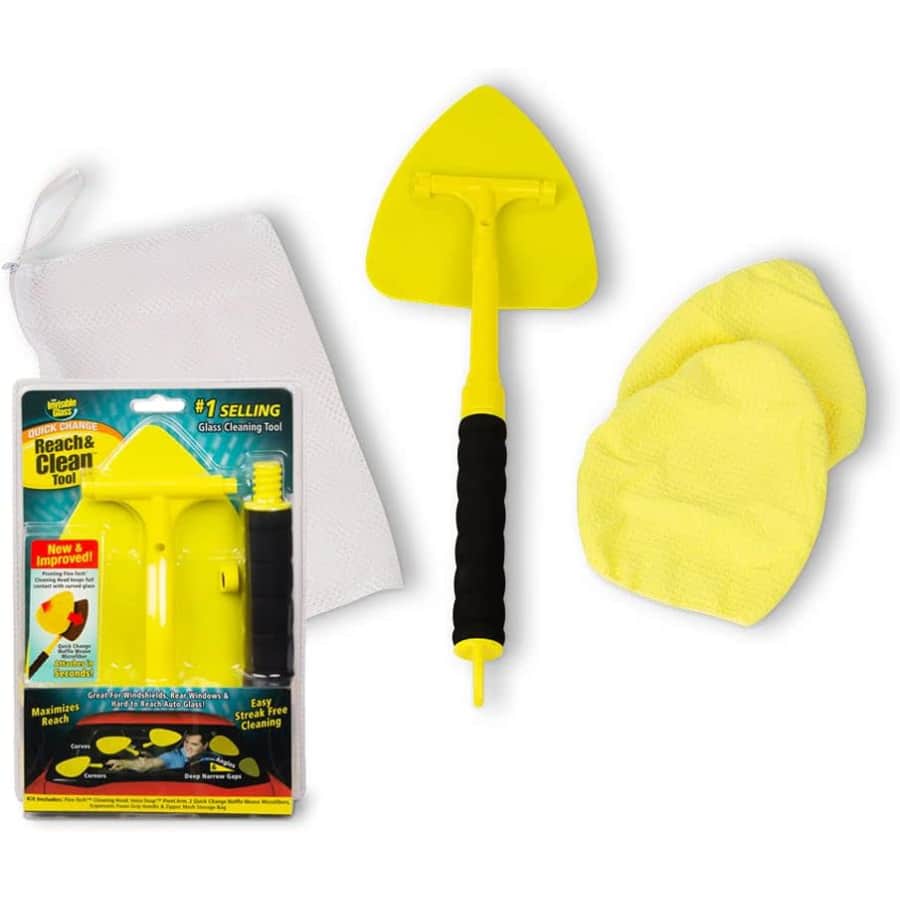 Invisible Glass 2-Piece Quick Change Reach and Clean Tool for $14 Invisible Glass 2-Piece Quick Change Reach and Clean Tool for $14