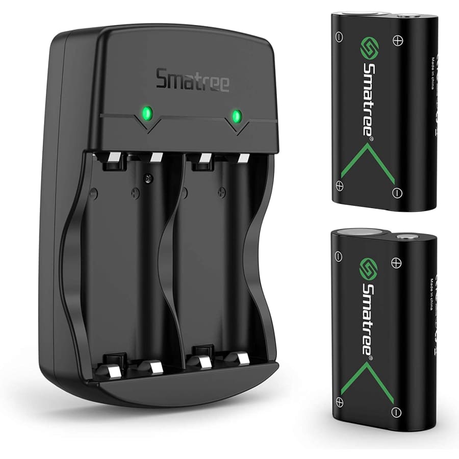 Smatree 2,000mAh Rechargeable Battery 2-Pack for Xbox for $20