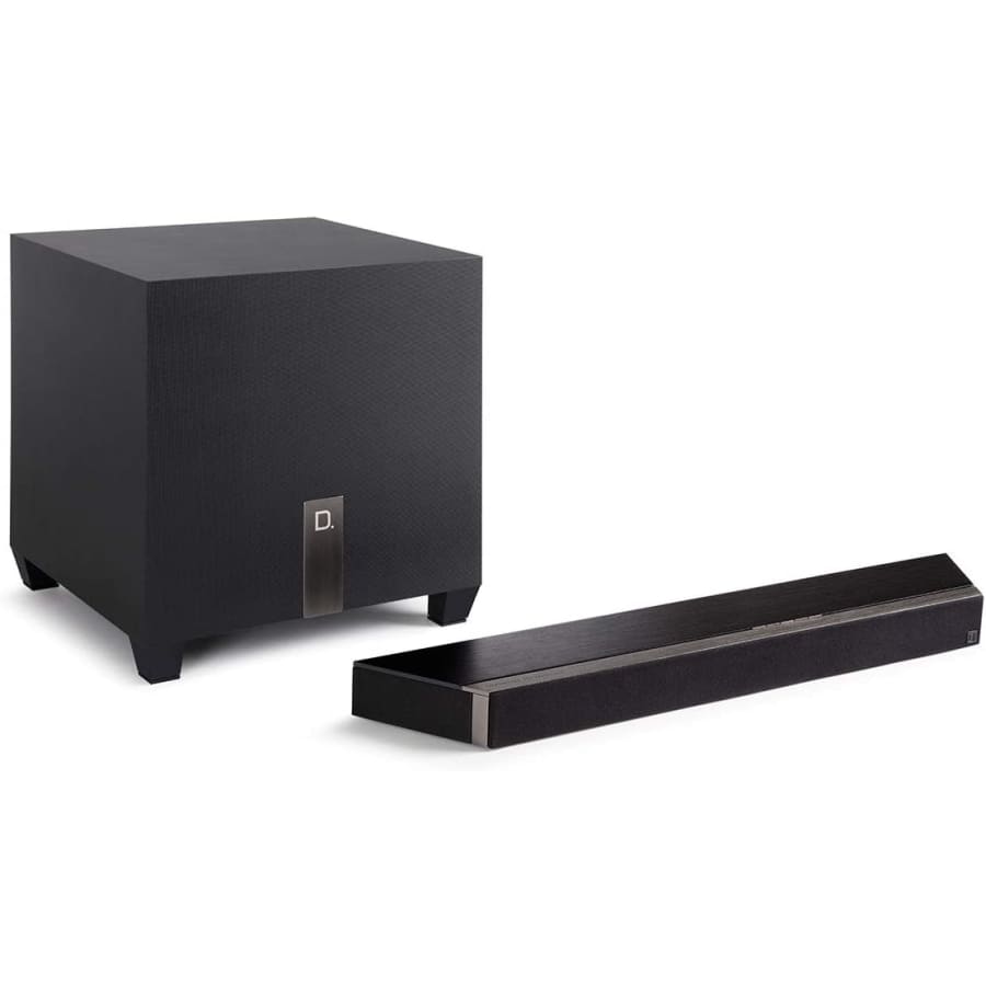 Definitive Technology Studio 3D Mini Sound Bar w/ 8" Wireless Subwoofer for $449
