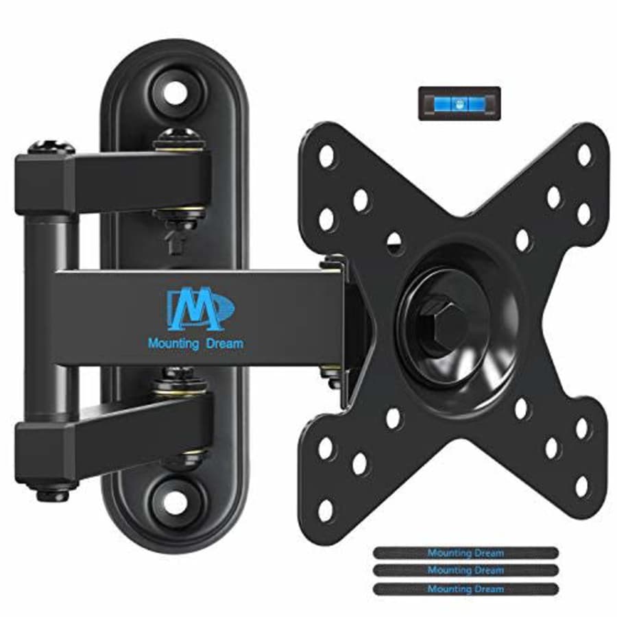 Mounting Dream Full Motion Monitor Wall Mount TV Bracket for 10-26 Inch LED, LCD Flat Screen TV and for $22 Mounting Dream Full Motion Monitor Wall Mount TV Bracket for 10-26 Inch LED, LCD Flat Screen TV and for $22
