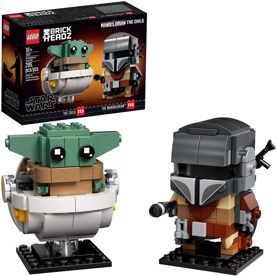 LEGO BrickHeadz Star Wars The Mandalorian & The Child Kit for $12