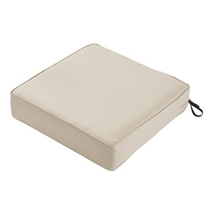 Classic Accessories Montlake FadeSafe Water-Resistant 23 x 23 x 5 Inch Square Outdoor Seat Cushion, for $67 Classic Accessories Montlake FadeSafe Water-Resistant 23 x 23 x 5 Inch Square Outdoor Seat Cushion, for $67