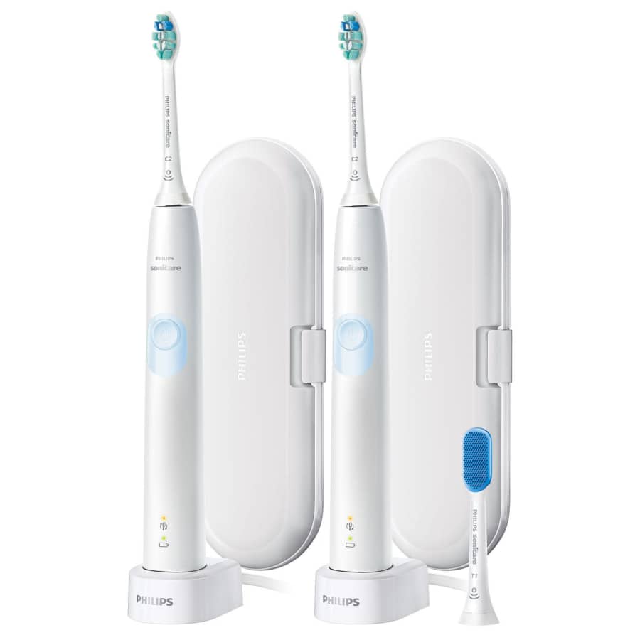 Philips Sonicare ProtectiveClean 4300 Rechargeable Toothbrush 2-Pack for $70 for members Philips Sonicare ProtectiveClean 4300 Rechargeable Toothbrush 2-Pack for $70 for members