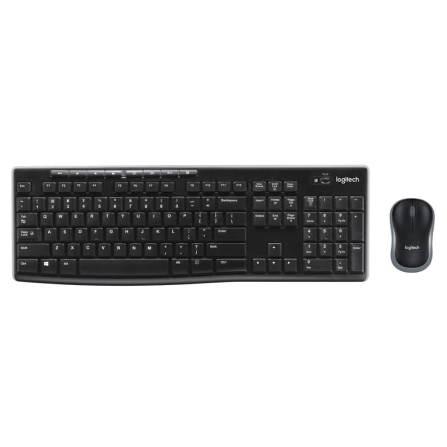 Logitech MK270 Wireless Keyboard and Mouse Combo for $20