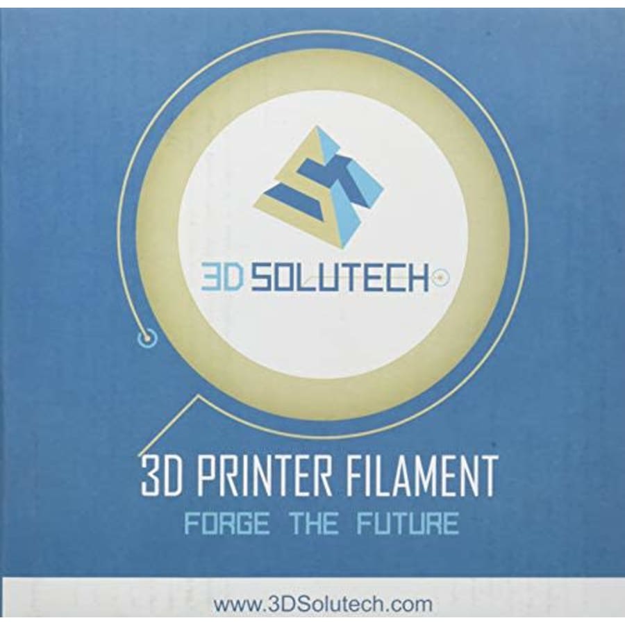 3D Solutech See Through Yellow 1.75mm PETG 3D Printer Filament 2.2 LBS (1.0KG) - PETG175YLW for $29