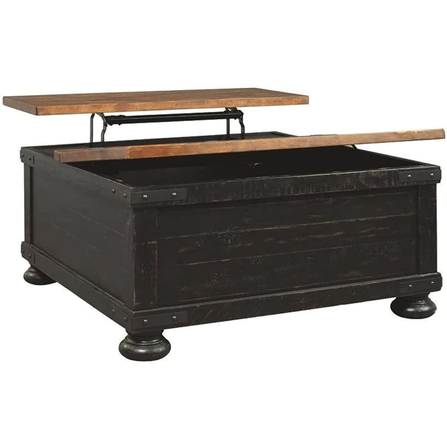 Signature Design by Ashley Valebeck Farmhouse Lift Top Coffee Table for $310 Signature Design by Ashley Valebeck Farmhouse Lift Top Coffee Table for $310