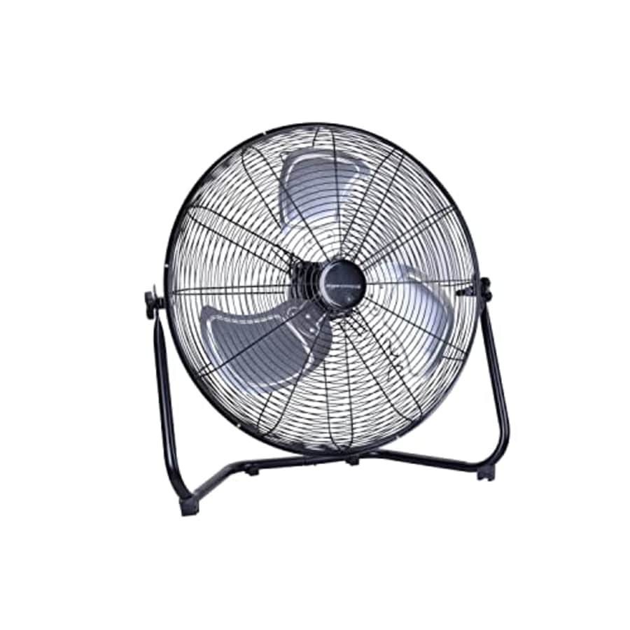 AmazonCommercial 20" High Velocity Industrial Fan, Black, for $66