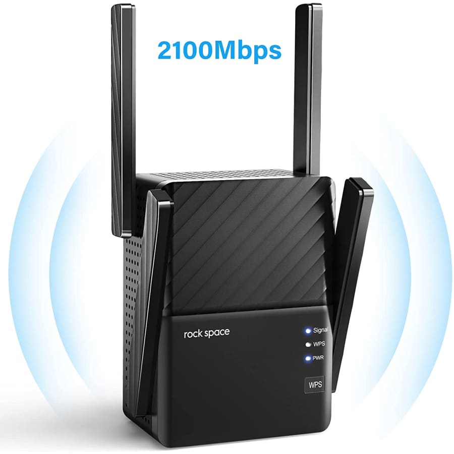 RockSpace 2100Mbs Dual Band WiFi Extender for $25 RockSpace 2100Mbs Dual Band WiFi Extender for $25