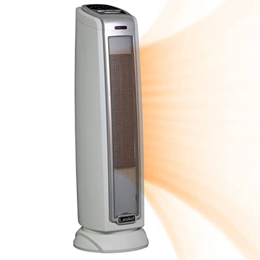 Lasko Oscillating Ceramic Tower Space Heater for Home with Overheat Protection, Timer, 22.5 Inches, for $70