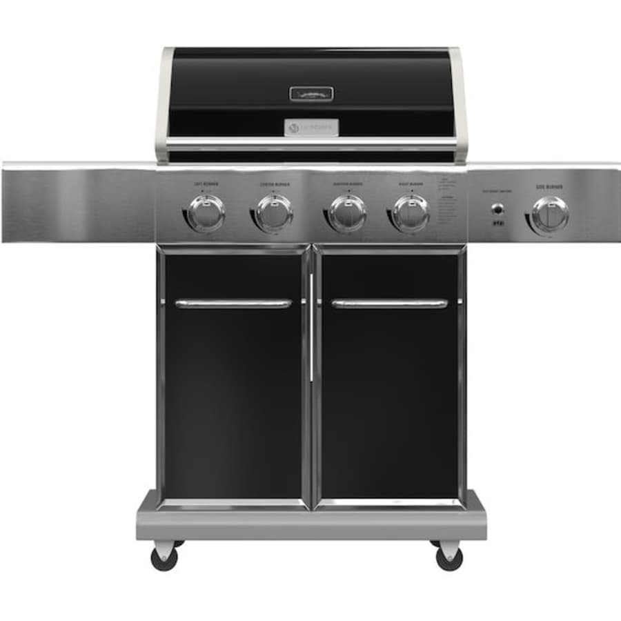 Mondawe 4-Burner Liquid Propane Gas Grill w/ 1 Side Burner for $427