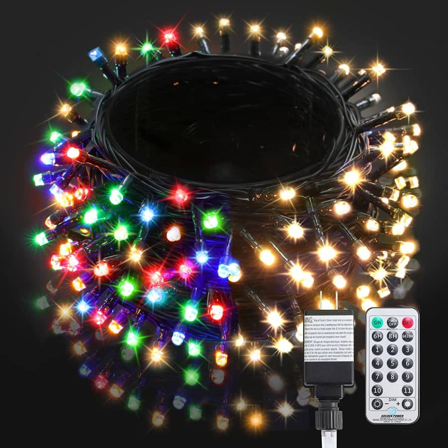 BlcTec 108-Ft. 300-LED Changing Christmas Lights for $15