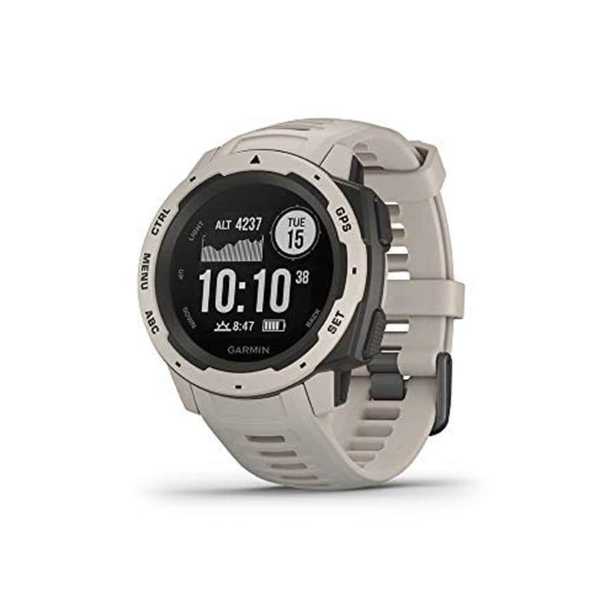 Garmin Instinct, Rugged Outdoor Watch with GPS, Features GLONASS and Galileo, Heart Rate Monitoring for $240 Garmin Instinct, Rugged Outdoor Watch with GPS, Features GLONASS and Galileo, Heart Rate Monitoring for $240
