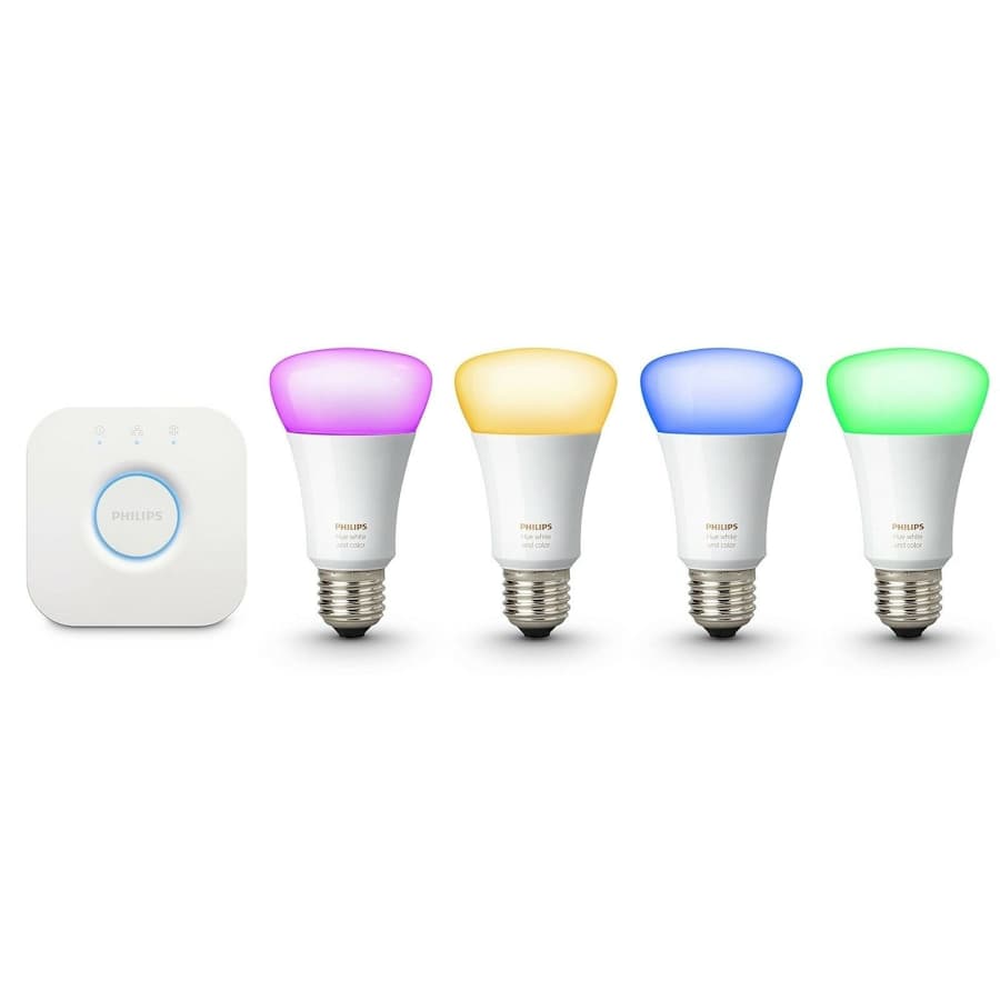 Philips Hue Color Bulb Starter Kit for $102 Philips Hue Color Bulb Starter Kit for $102