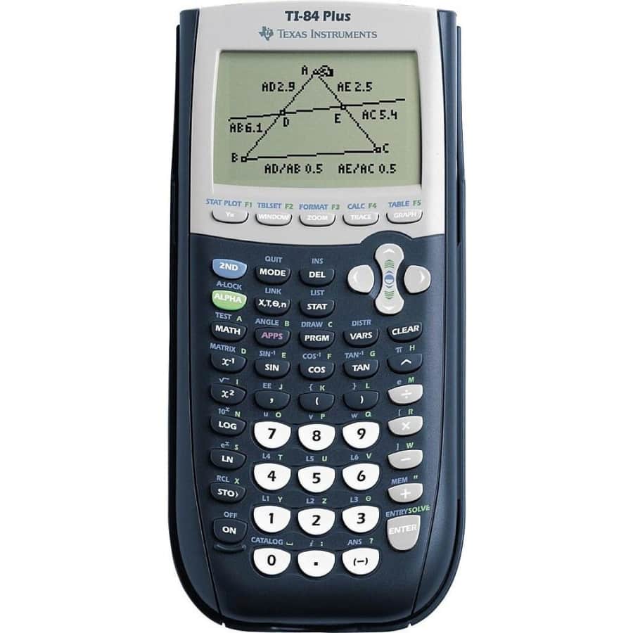 Texas Instruments TI-84 Plus Graphing Calculator for $88