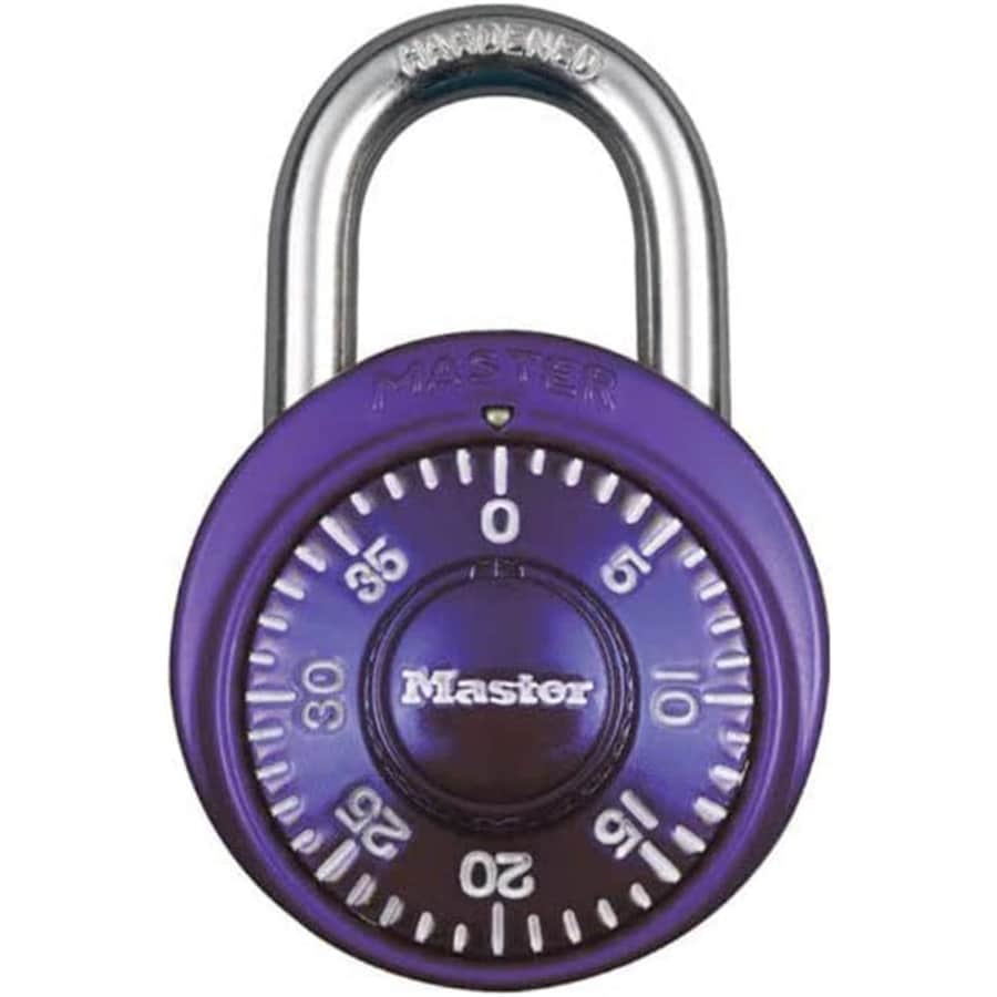 Master Lock Combination Padlock for Lockers for $8 Master Lock Combination Padlock for Lockers for $8