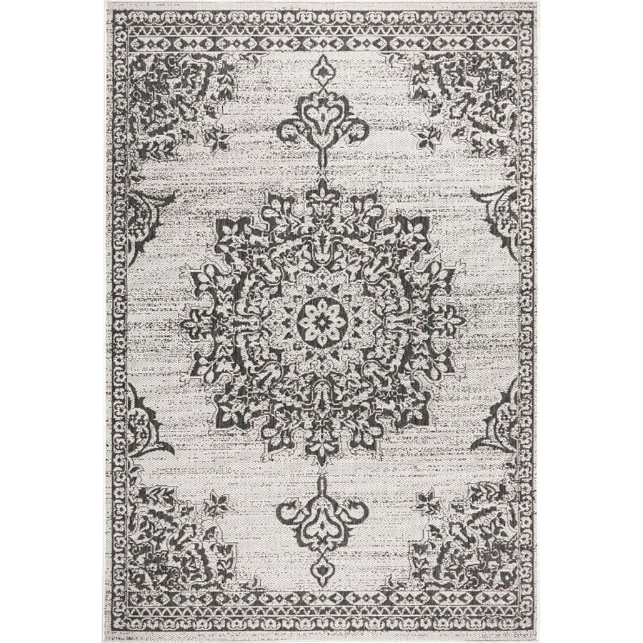 Home Dynamix Nicole Miller Patio Country Azalea Indoor/Outdoor Area Rug 5'2"x7'2", Traditional for $36