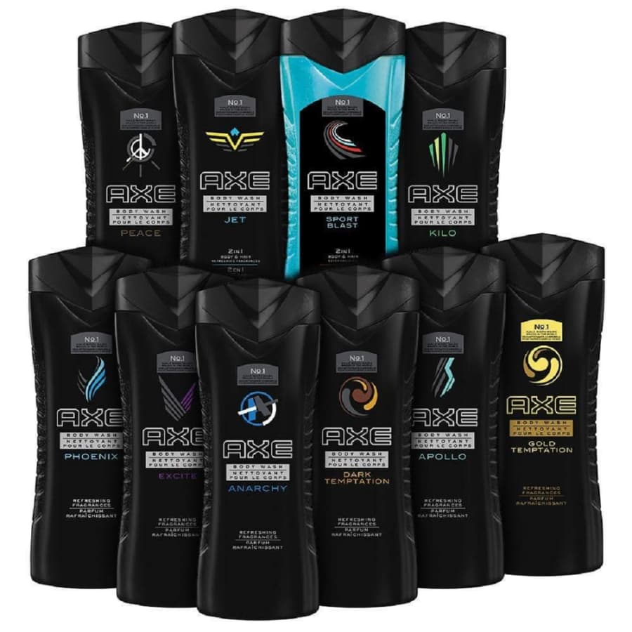AXE 8.45-oz. Body Wash 10-Pack for $27 AXE 8.45-oz. Body Wash 10-Pack for $27