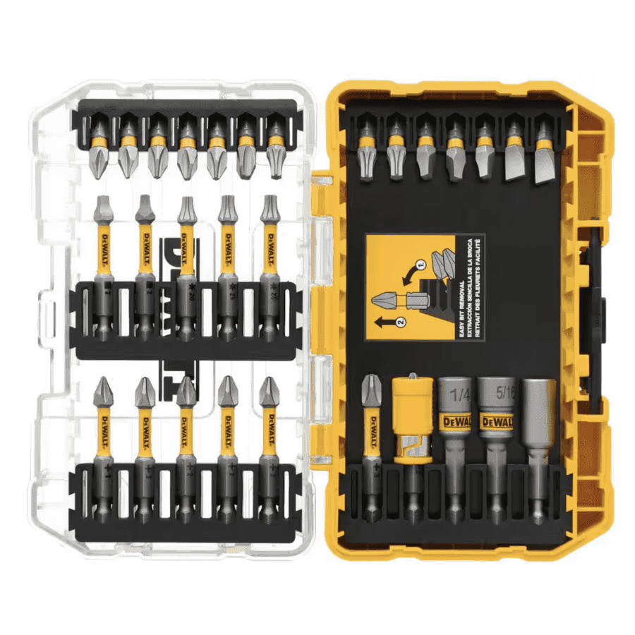 DeWalt 30-Piece Maxfit Ultra 1/4" Hex Steel Screwdriving Bit Set for $10 DeWalt 30-Piece Maxfit Ultra 1/4" Hex Steel Screwdriving Bit Set for $10