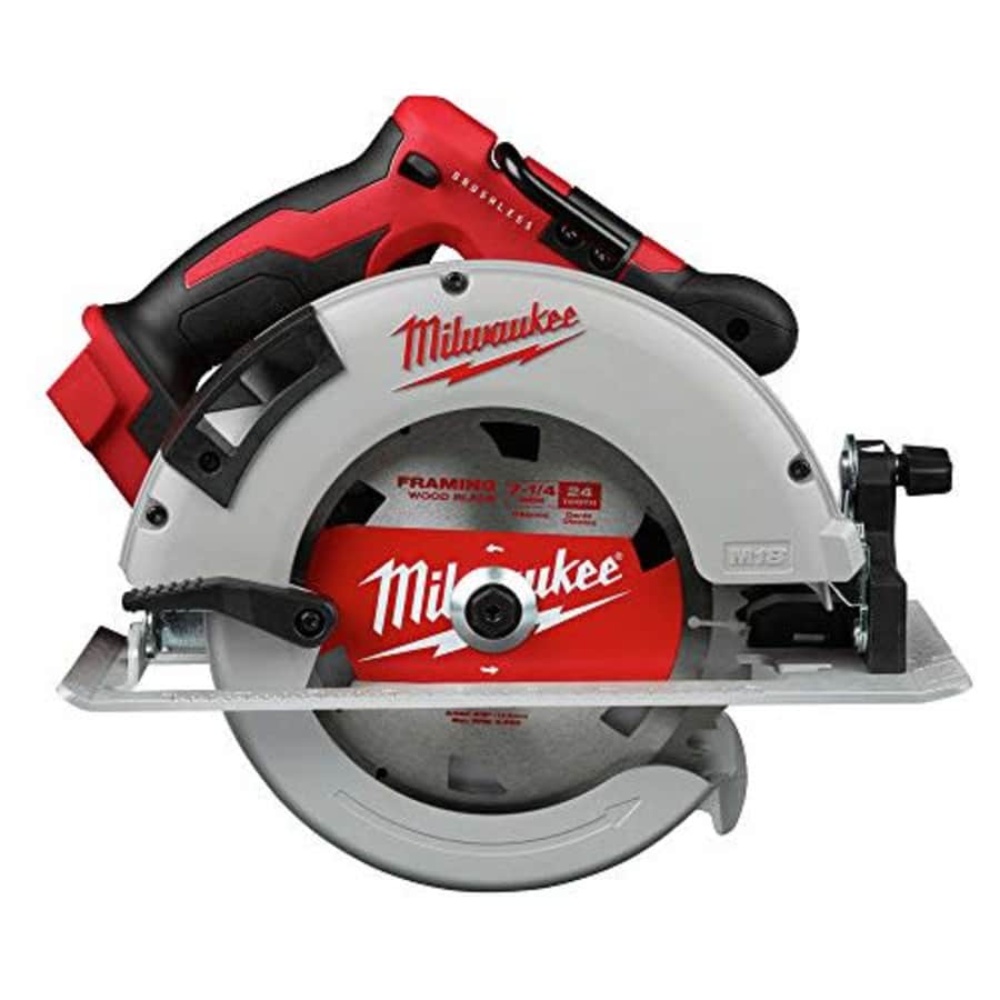 Milwaukee M18 18V Li-ion 7-1/4" Cordless Circular Saw for $110