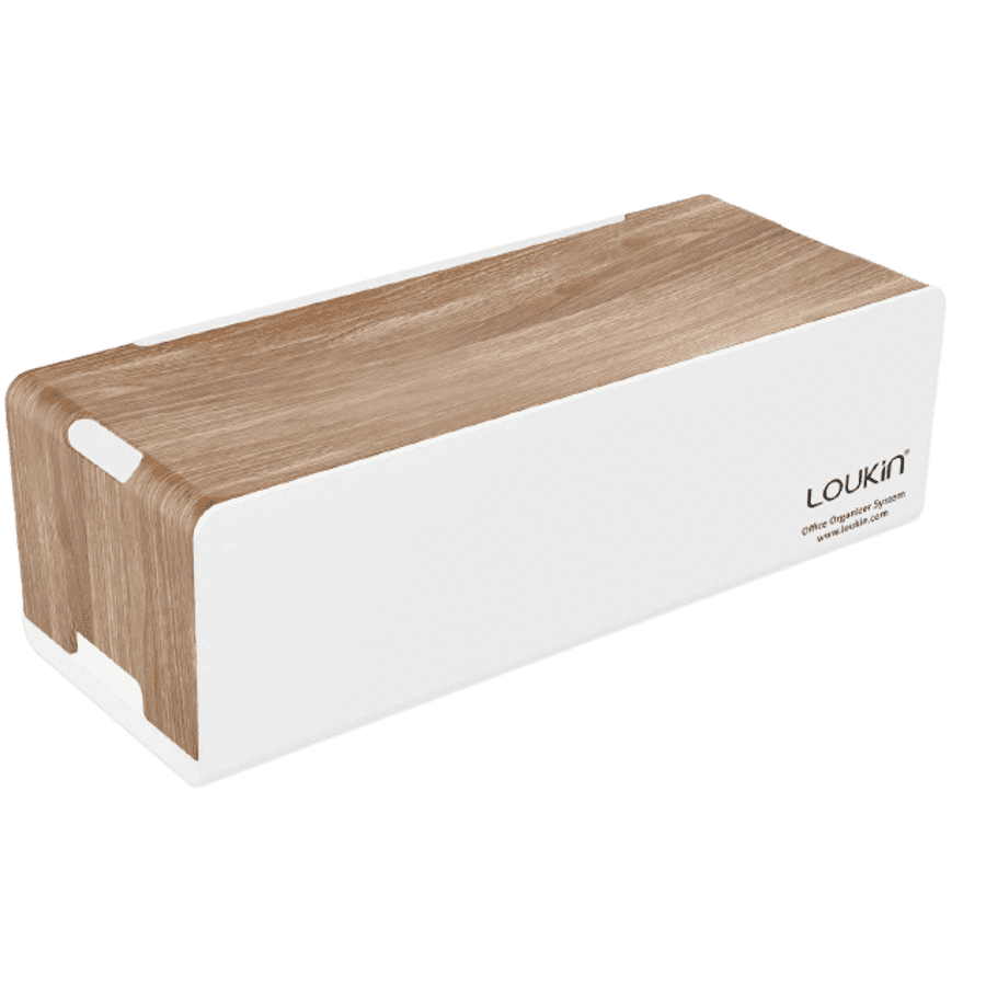 Loukin Wooden-Style Cable Management Box for $16