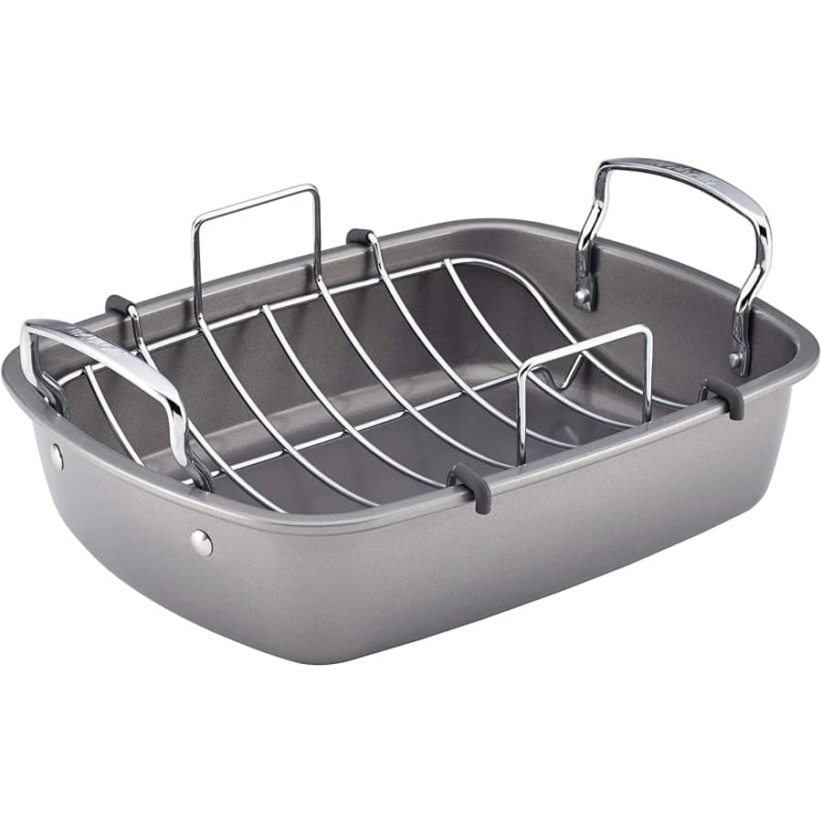 Circulon 17" x 13" Nonstick Roasting Pan for $50
