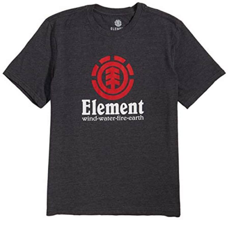 Element Men's Vertical Short Sleeve Tee Shirt, Charcoal Heather, S for $19 Element Men's Vertical Short Sleeve Tee Shirt, Charcoal Heather, S for $19