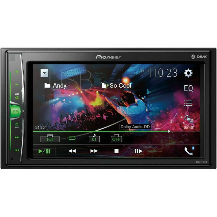 Pioneer 6.2" Touchscreen Car Stereo Multimedia Reciever for $104