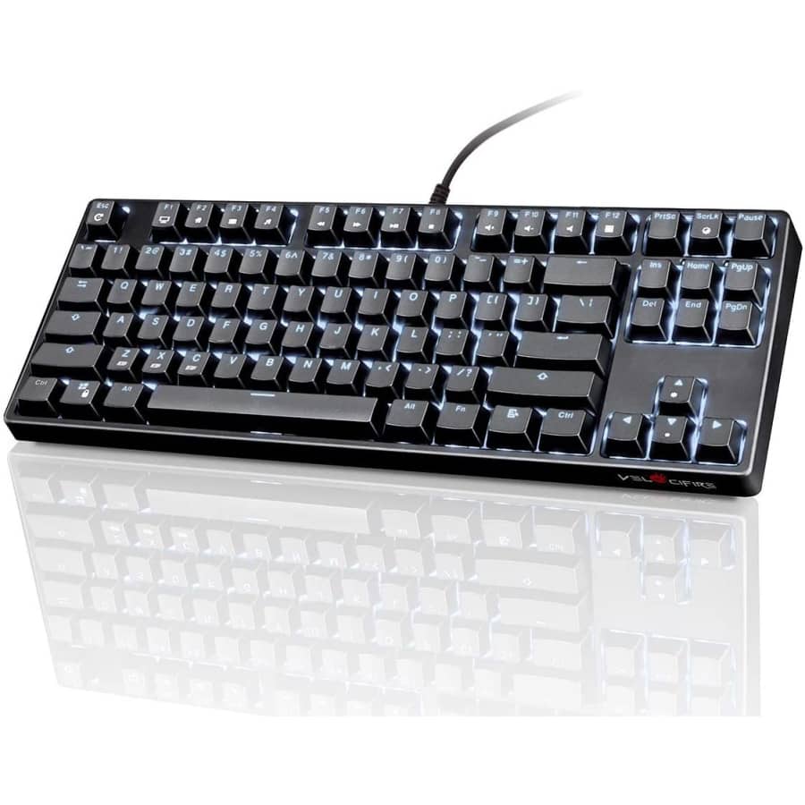 Velocifire Brown Switch Backlit Mechanical Keyboard for $36