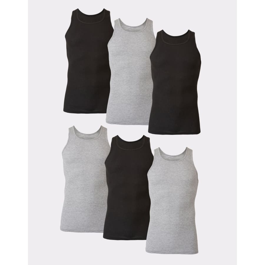 Hanes Ultimate ComfortSoft Tank 6-Pack for $24