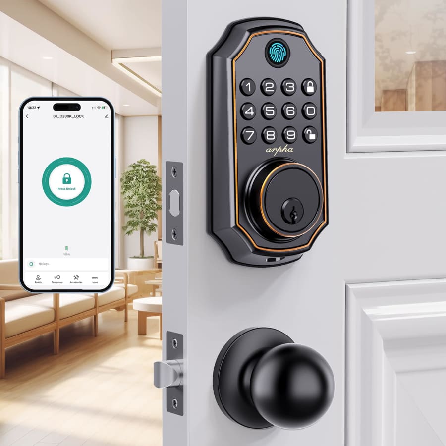 Arpha Keyless Entry Deadbolt: $31 Arpha Keyless Entry Deadbolt: $31