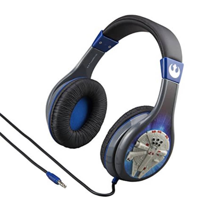 eKids Star Wars Headphones for Kids with Built in Volume Limiting Feature for Kid Friendly Safe for $28 eKids Star Wars Headphones for Kids with Built in Volume Limiting Feature for Kid Friendly Safe for $28